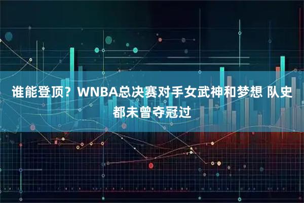 谁能登顶？WNBA总决赛对手女武神和梦想 队史都未曾夺冠过